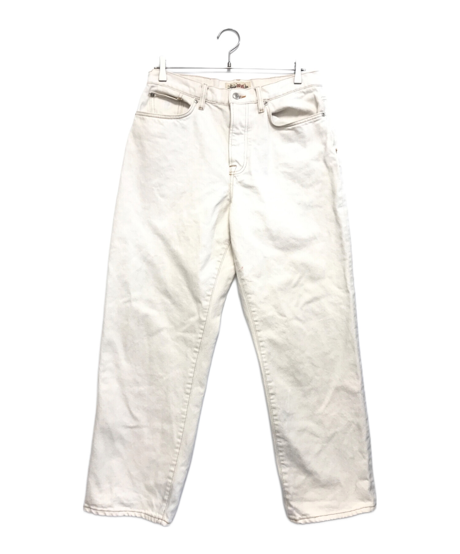 中古・古着通販】stussy (ステューシー) デニムパンツ ベージュ サイズ 