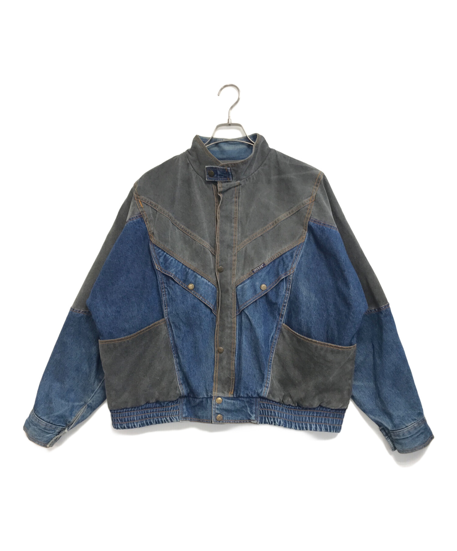 中古・古着通販】GUESS (ゲス) 切替デニムジャケット インディゴ 