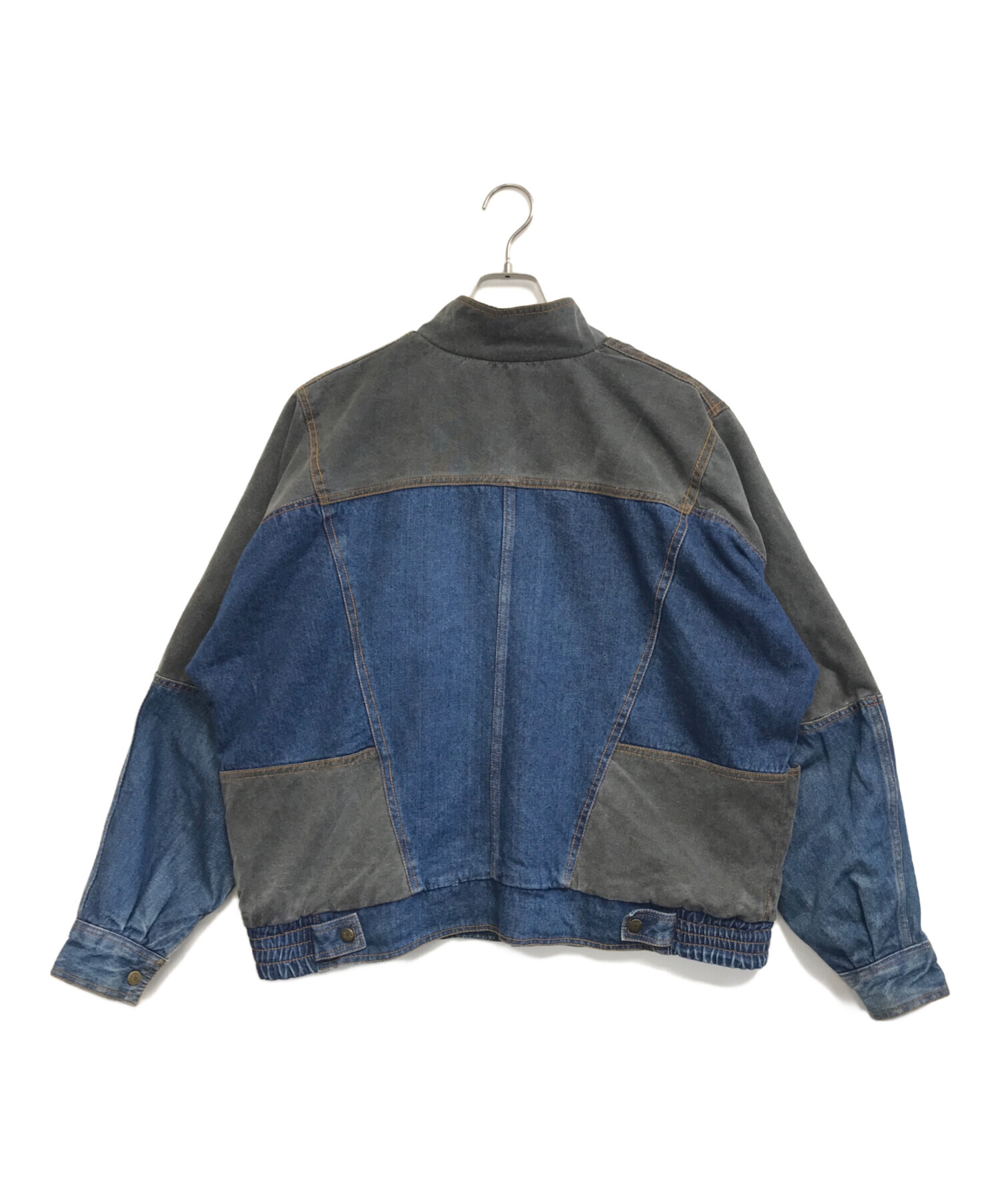 中古・古着通販】GUESS (ゲス) 切替デニムジャケット インディゴ