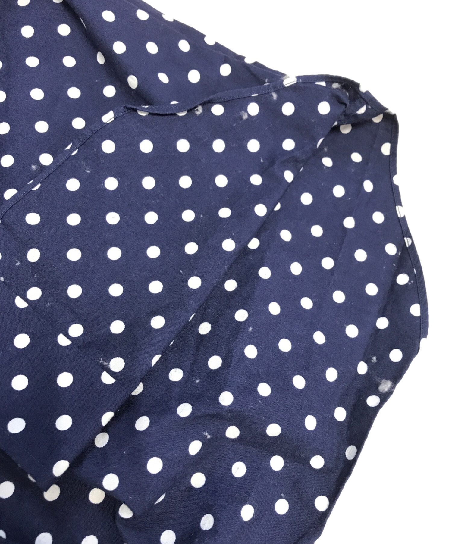 中古・古着通販】COMME des GARCONS (コムデギャルソン) ドット柄丸襟