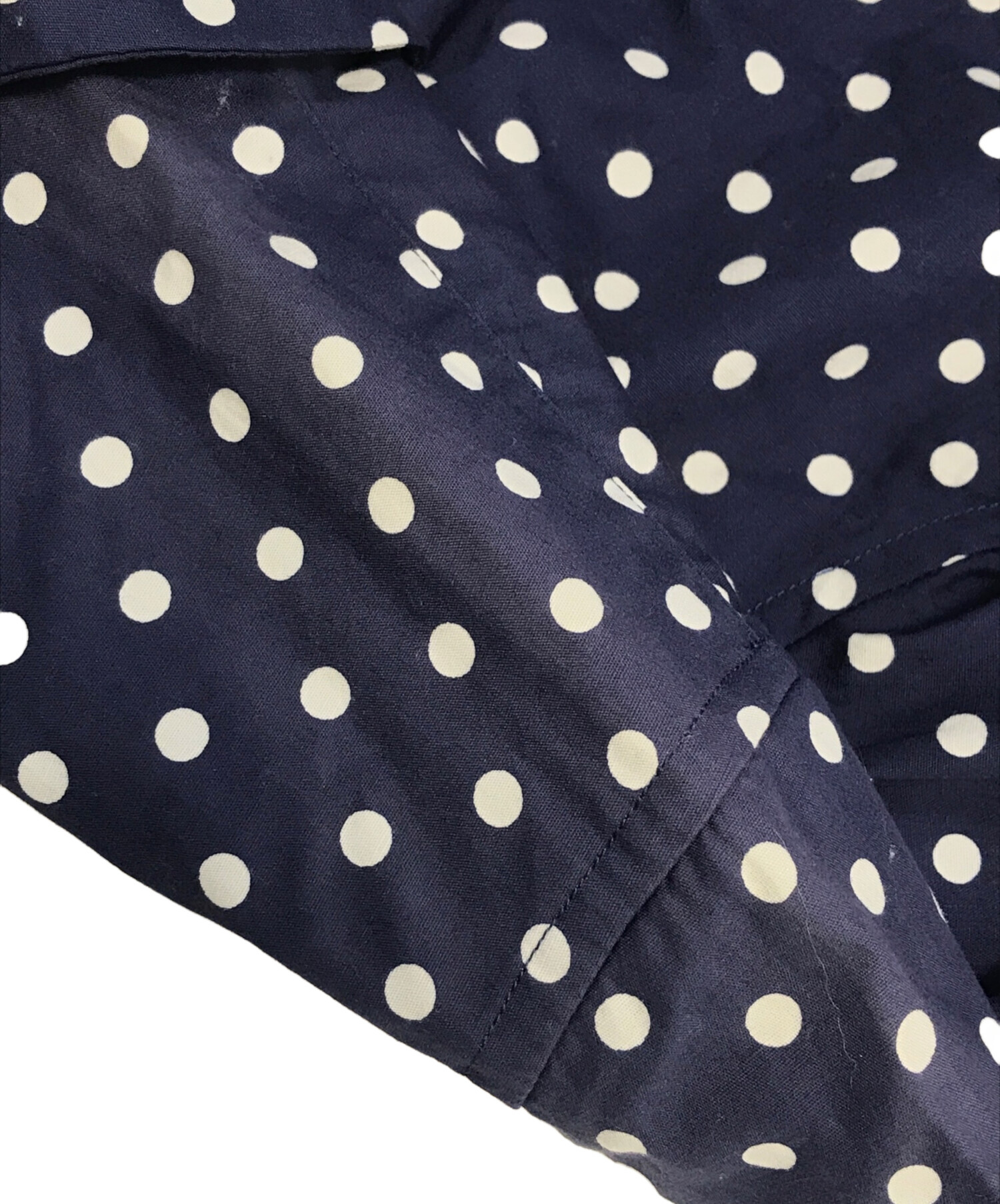 中古・古着通販】COMME des GARCONS (コムデギャルソン) ドット柄丸襟