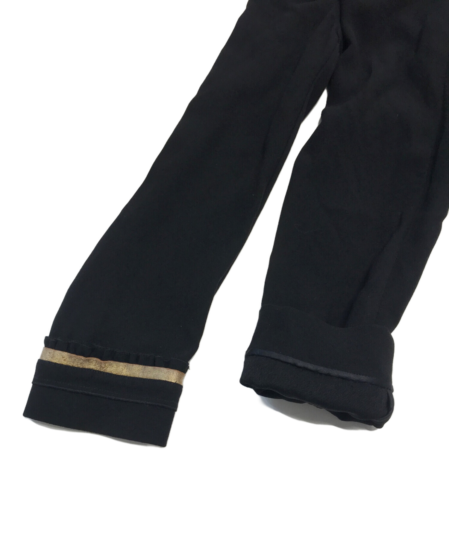 中古・古着通販】PRADA (プラダ) セーラージャケット ブラック サイズ