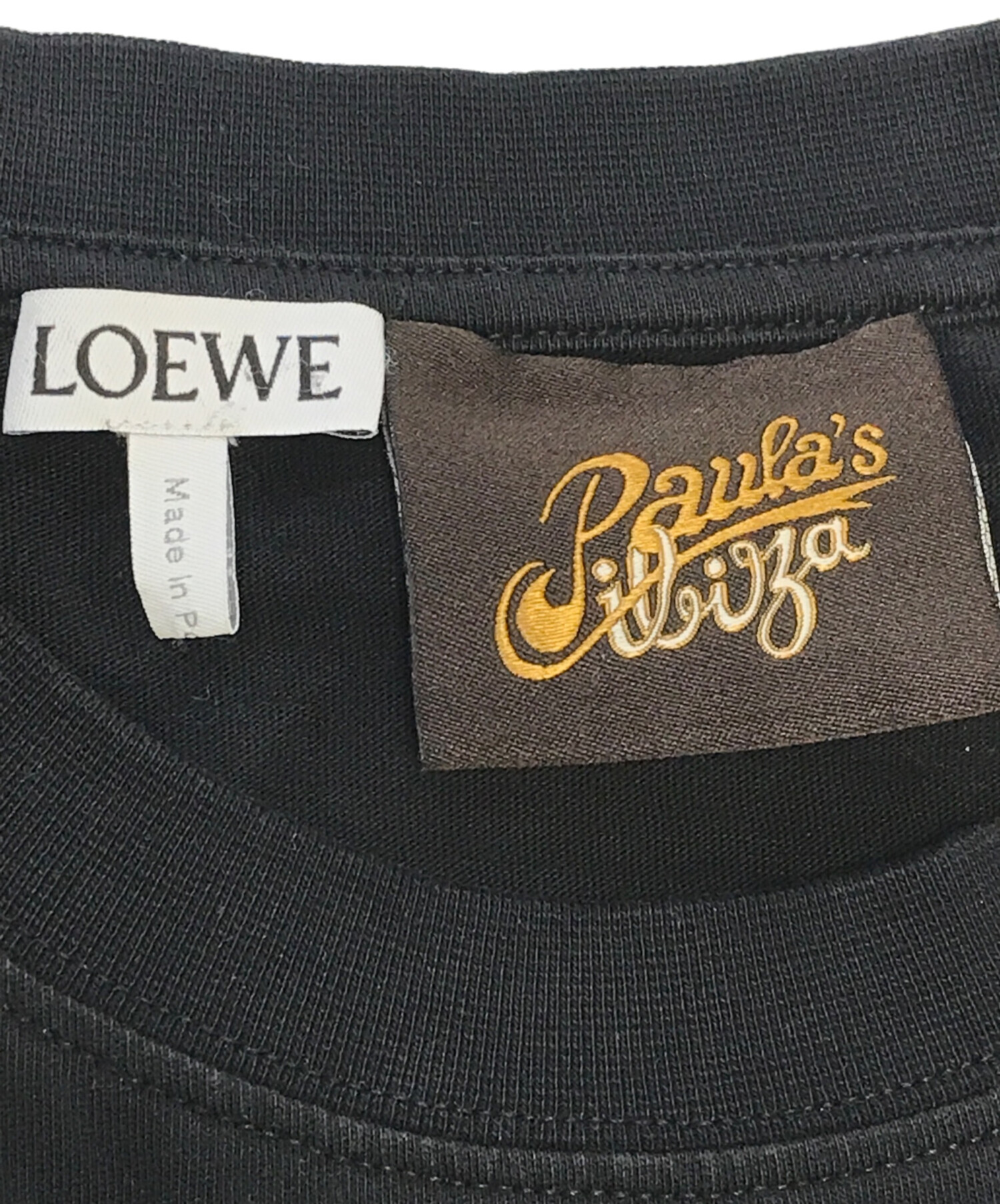 中古・古着通販】LOEWE (ロエベ) Paula s Ibiza T-Shirt ブラック