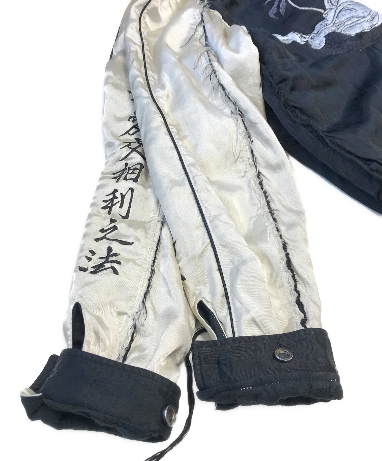 MINUS マイナス（-） Love Jacket スカジャン 中古・古着通販】MINUS (マイナス) Love Jacket ブラック サイズ:2
