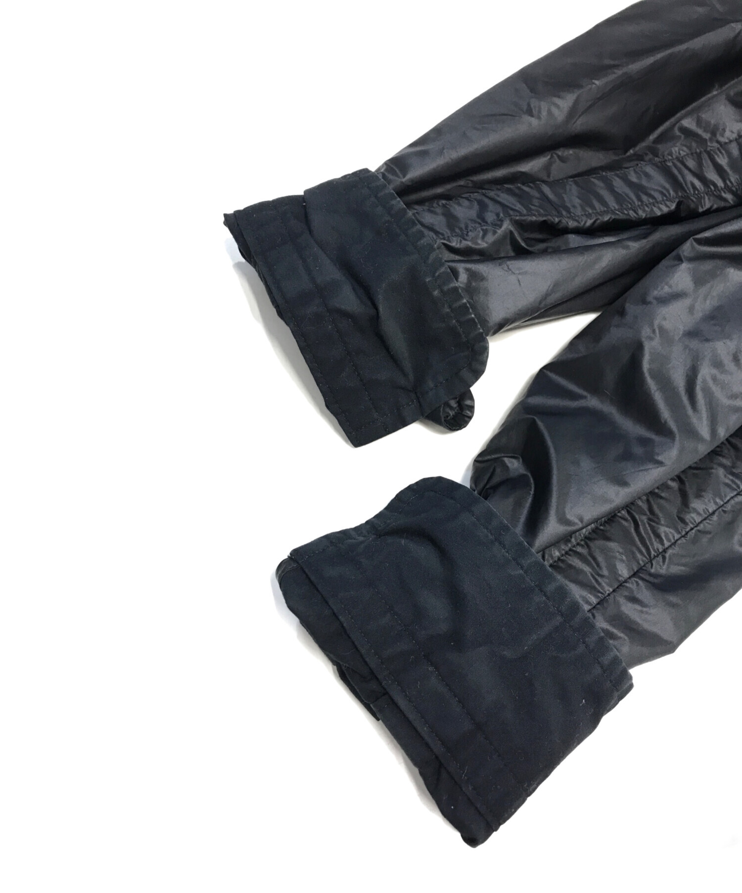 中古・古着通販】sacai (サカイ) レイヤードナイロンシャツ ブラック