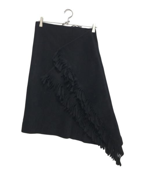 中古・古着通販】BALENCIAGA (バレンシアガ) ウールフリンジ巻き