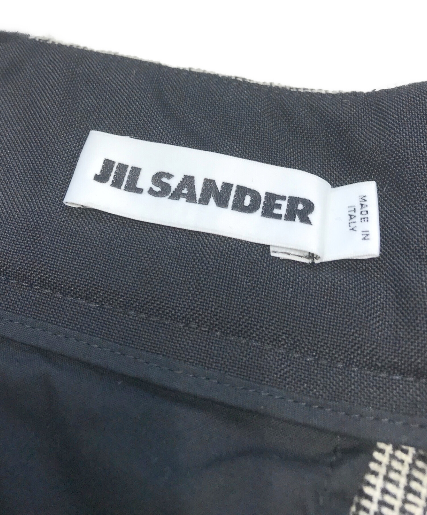 中古・古着通販】JIL SANDER (ジルサンダー) グレンチェックハーフ