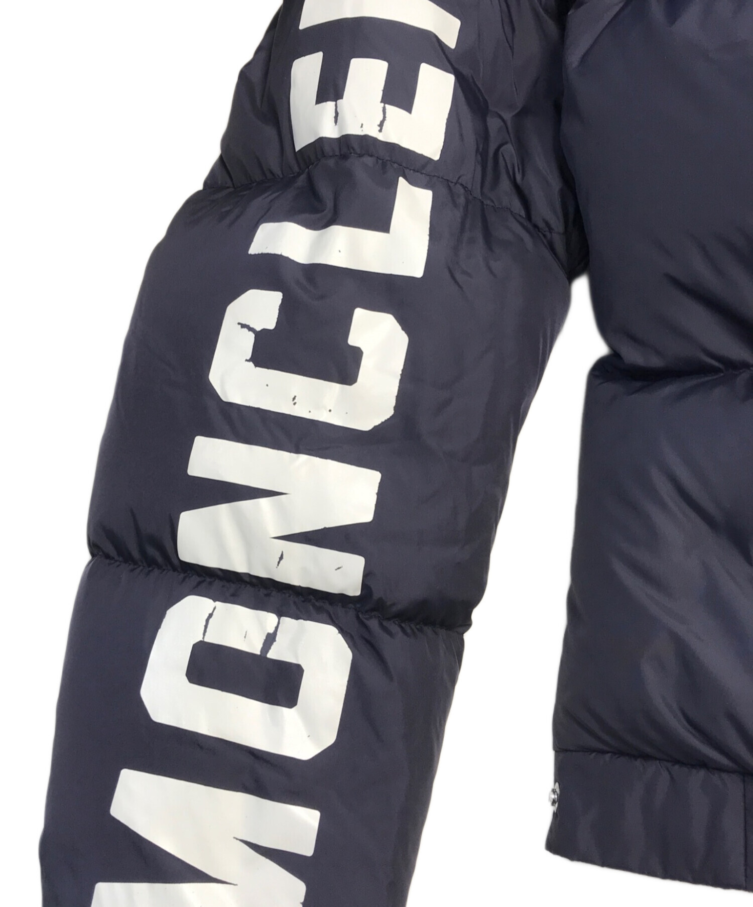 中古・古着通販】MONCLER (モンクレール) ダウンコート ネイビー