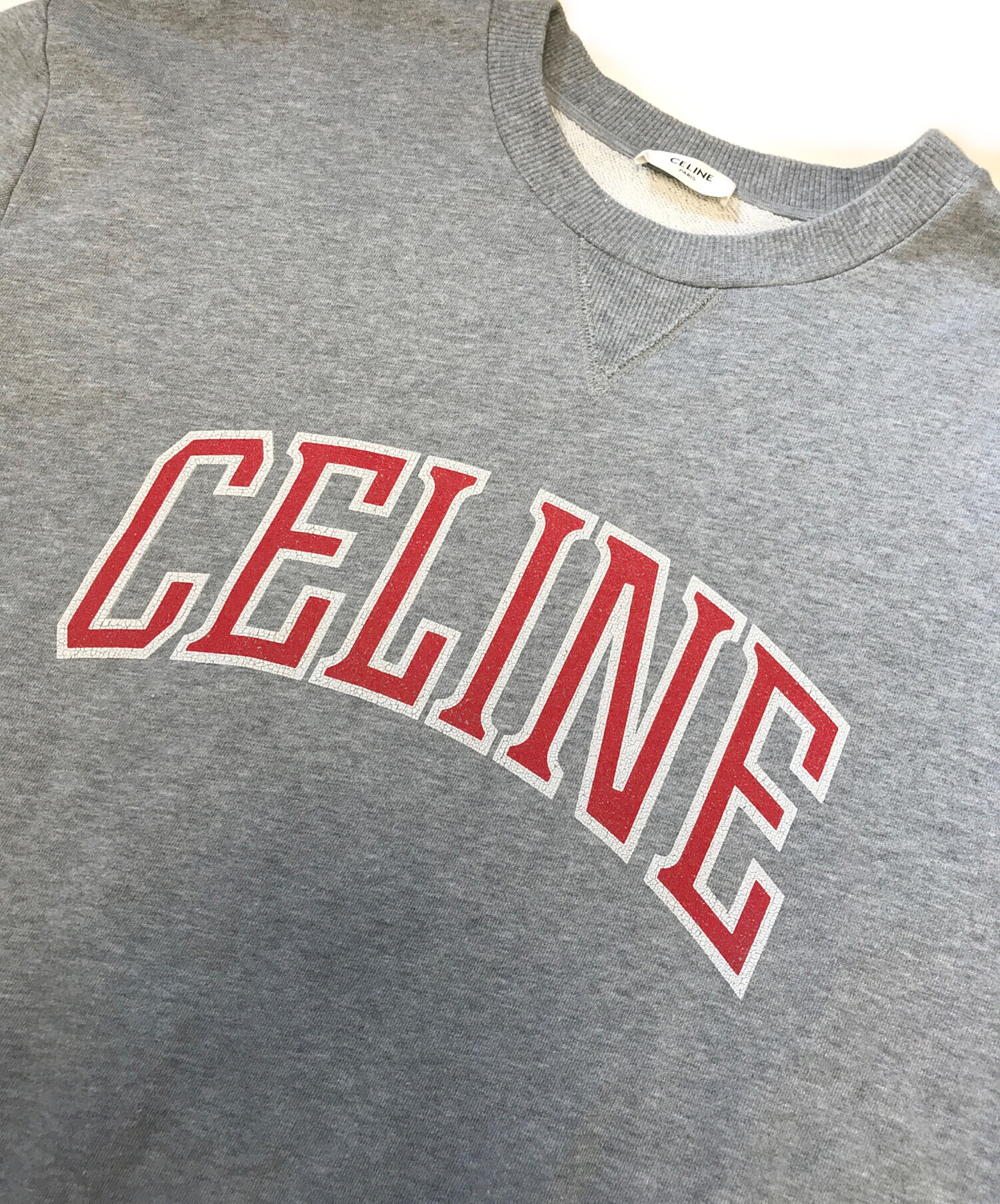 中古・古着通販】CELINE (セリーヌ) ロゴルーズフィットスウェット