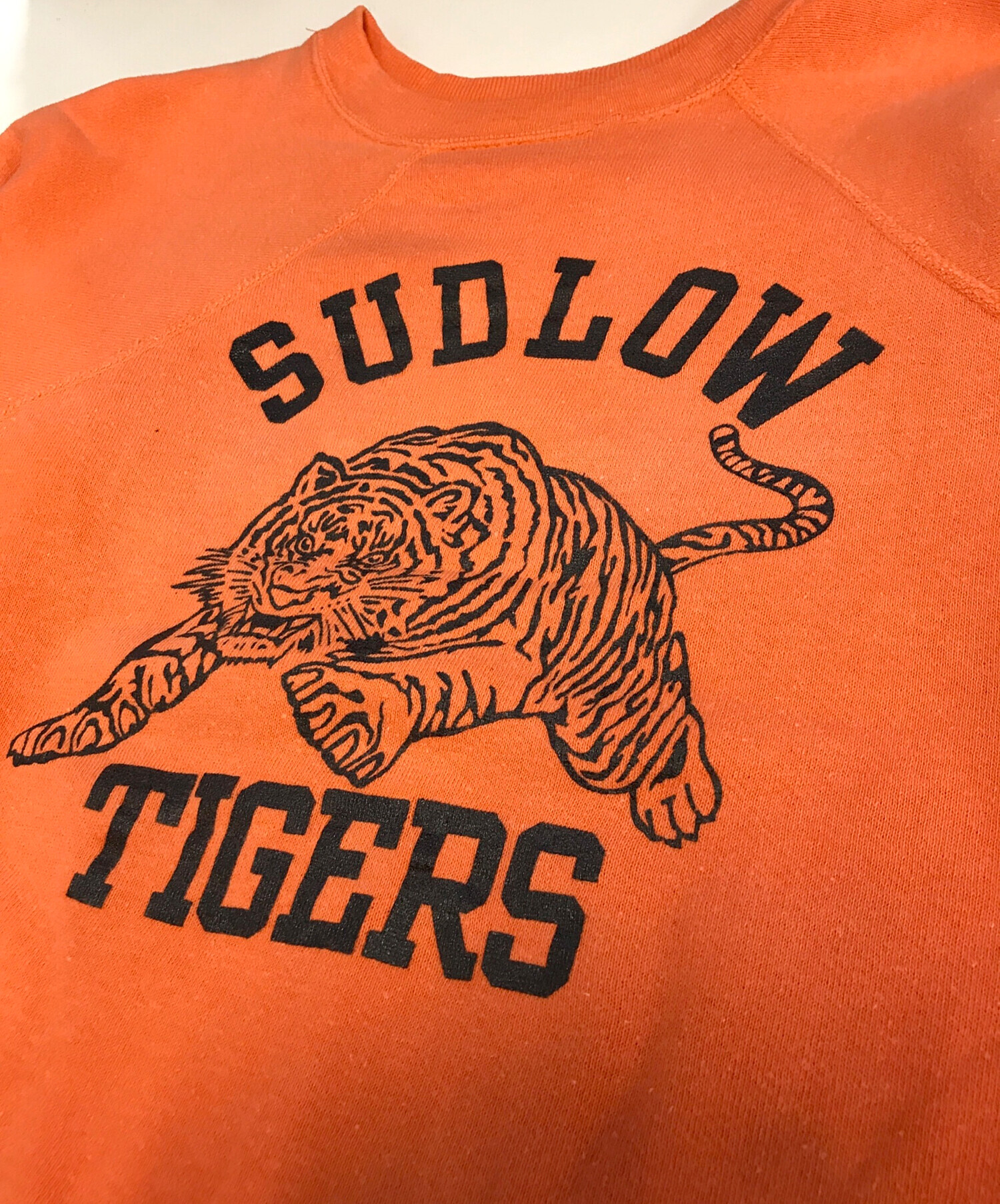 中古・古着通販】VINTAGE (ヴィンテージ) ラグランスウェット オレンジ