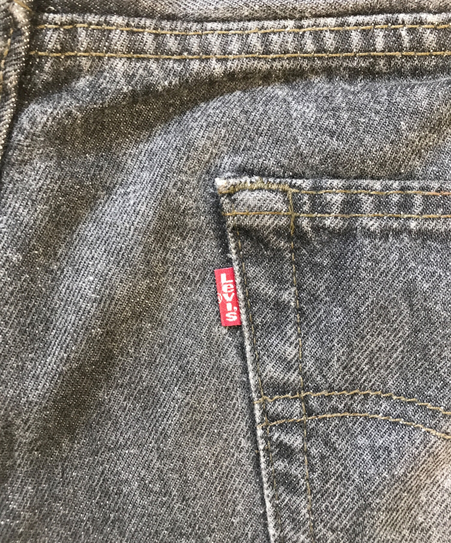 アメリカ製　96年製リーバイス 501 先染めブラック　W33 L30 Levi's 501 先染めBlack Denim Made in USA(SIZE:W40 L30