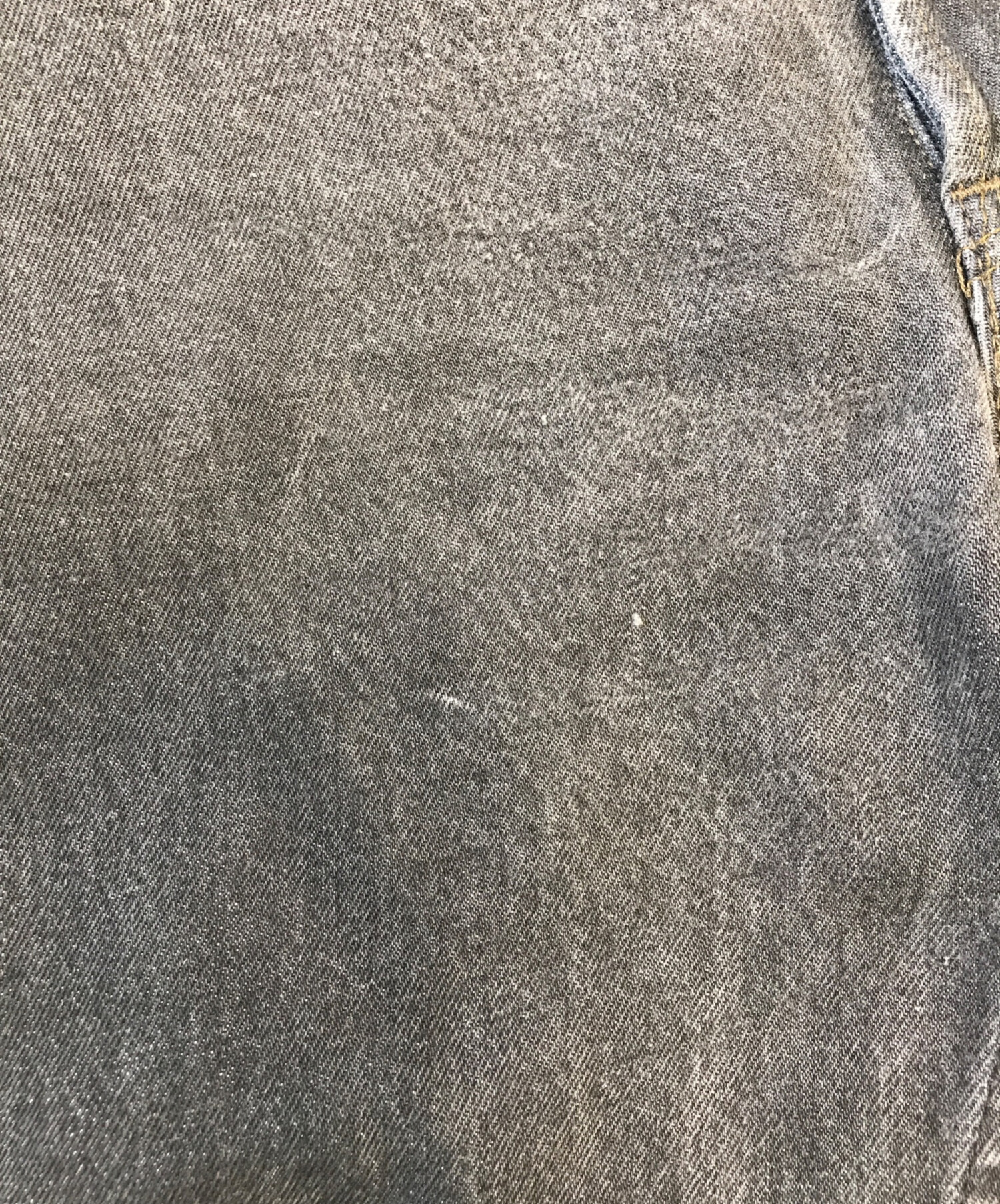 中古・古着通販】LEVI'S (リーバイス) 501先染めブラックデニム