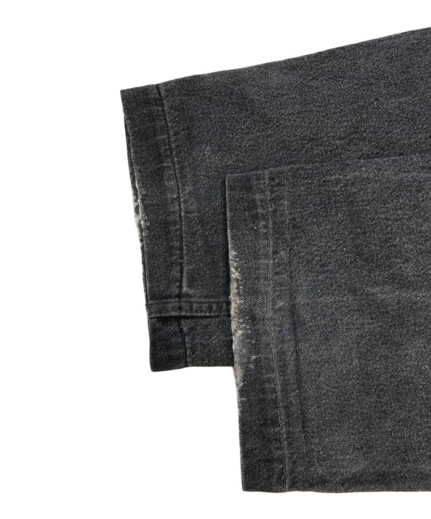 中古・古着通販】LEVI'S (リーバイス) 501先染めブラックデニム