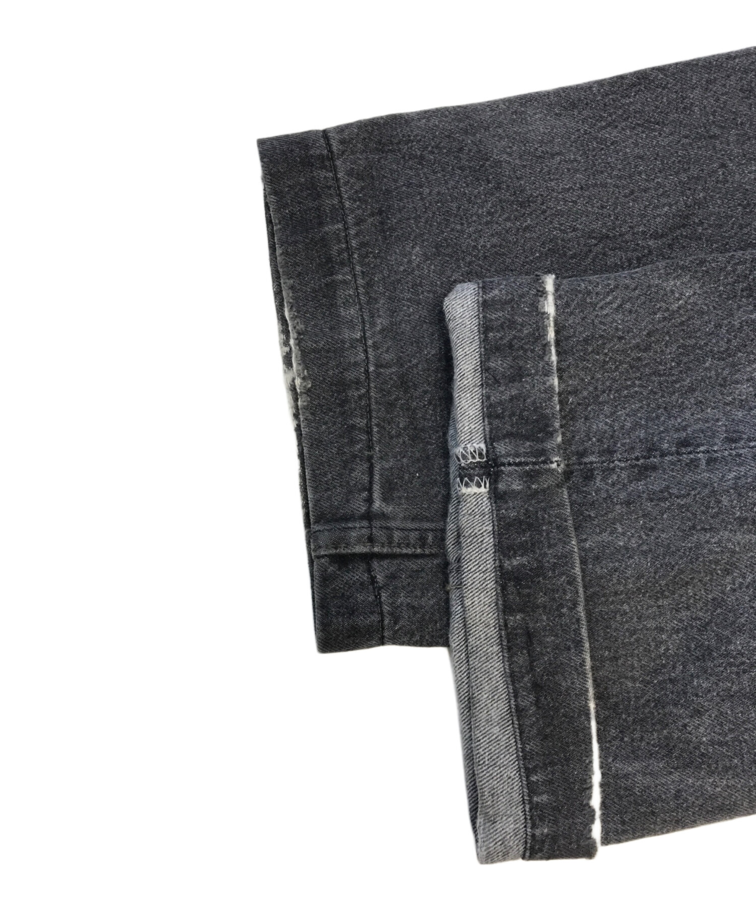 中古・古着通販】LEVI'S (リーバイス) 501先染めブラックデニム