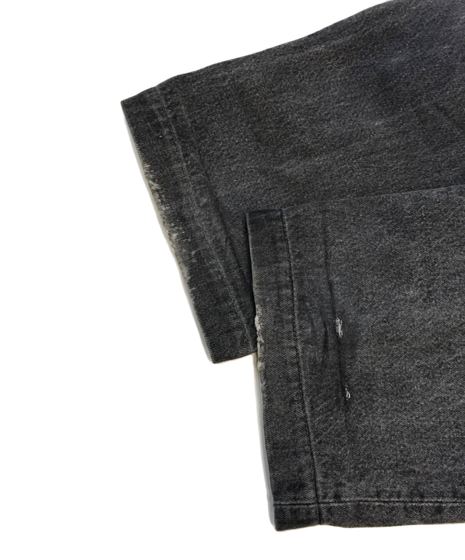 中古・古着通販】LEVI'S (リーバイス) 501先染めブラックデニム