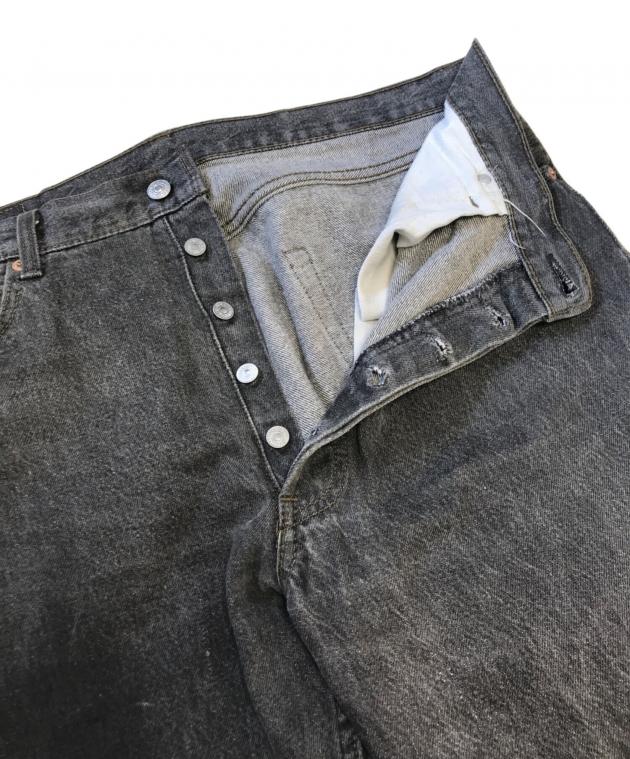 中古・古着通販】LEVI'S (リーバイス) 501先染めブラックデニム