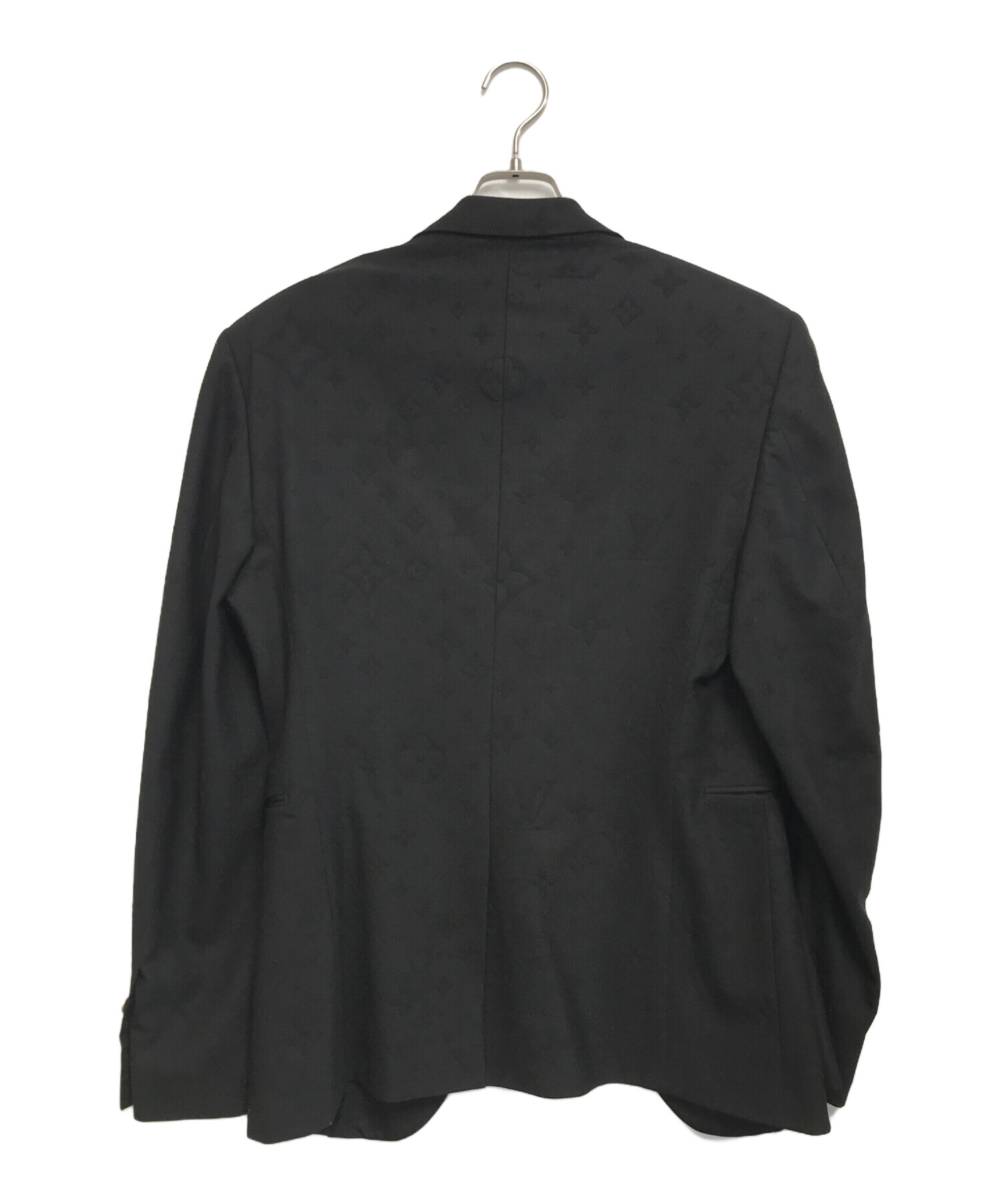 最高級　Louis Vuitton テーラードジャケット ブラック　34 LOUIS VUITTON（ルイヴィトン）テーラードジャケット 黒 サイズ:56(XXL