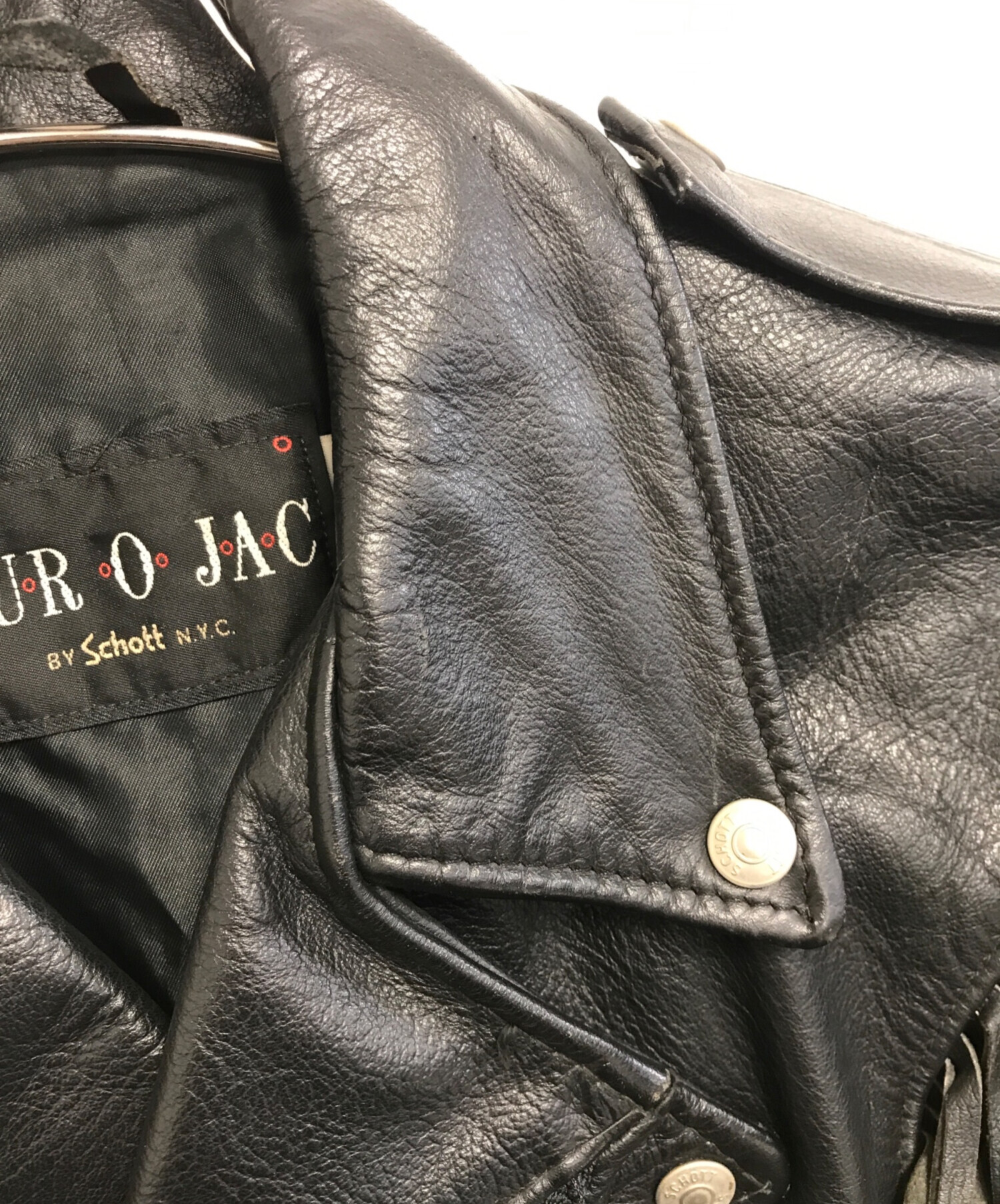 中古・古着通販】DUROJAC BY Schott (ショット) フリンジダブル