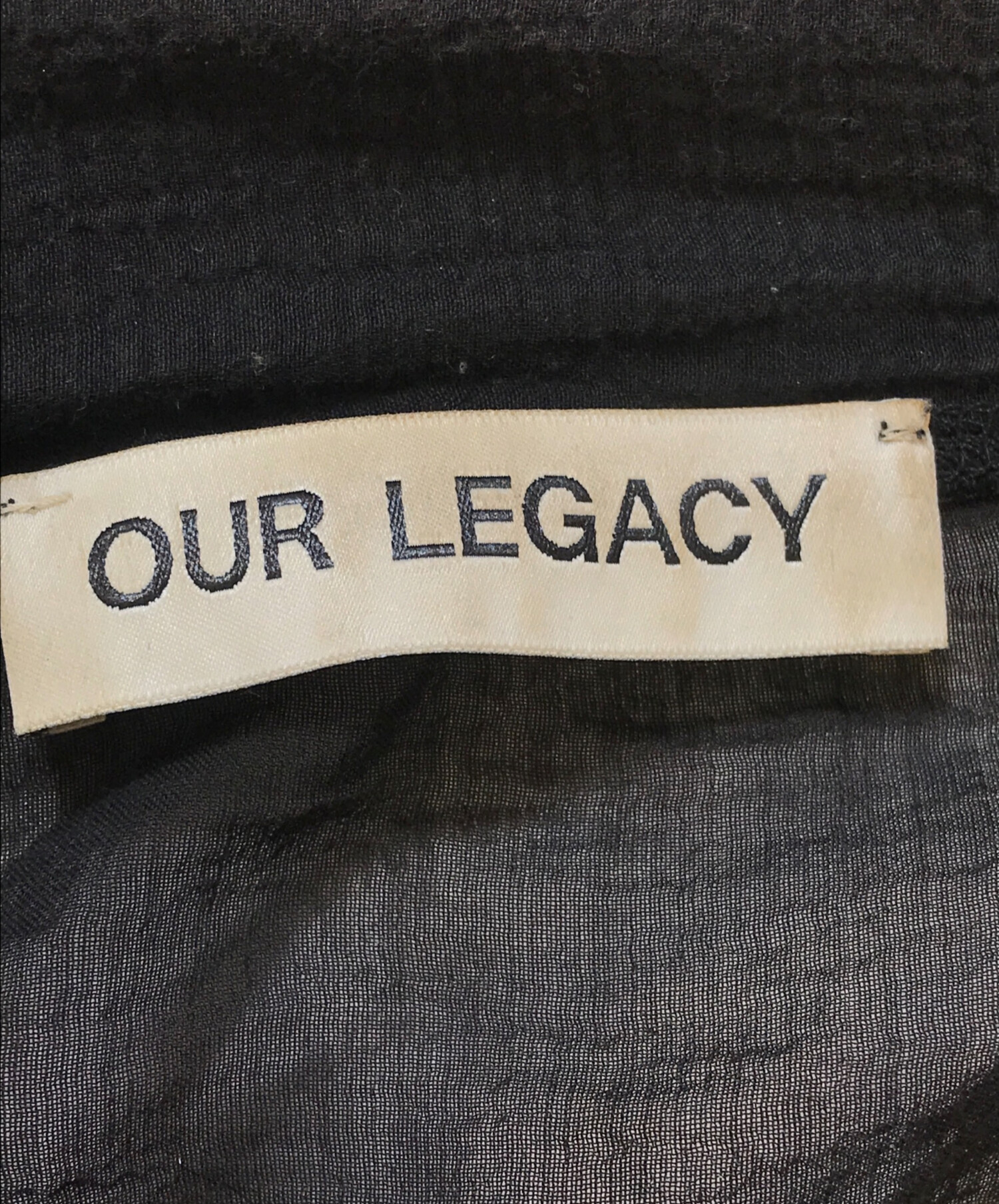 中古・古着通販】OUR LEGACY (アワーレガシー) SHRUNKEN FULLZIP POLO