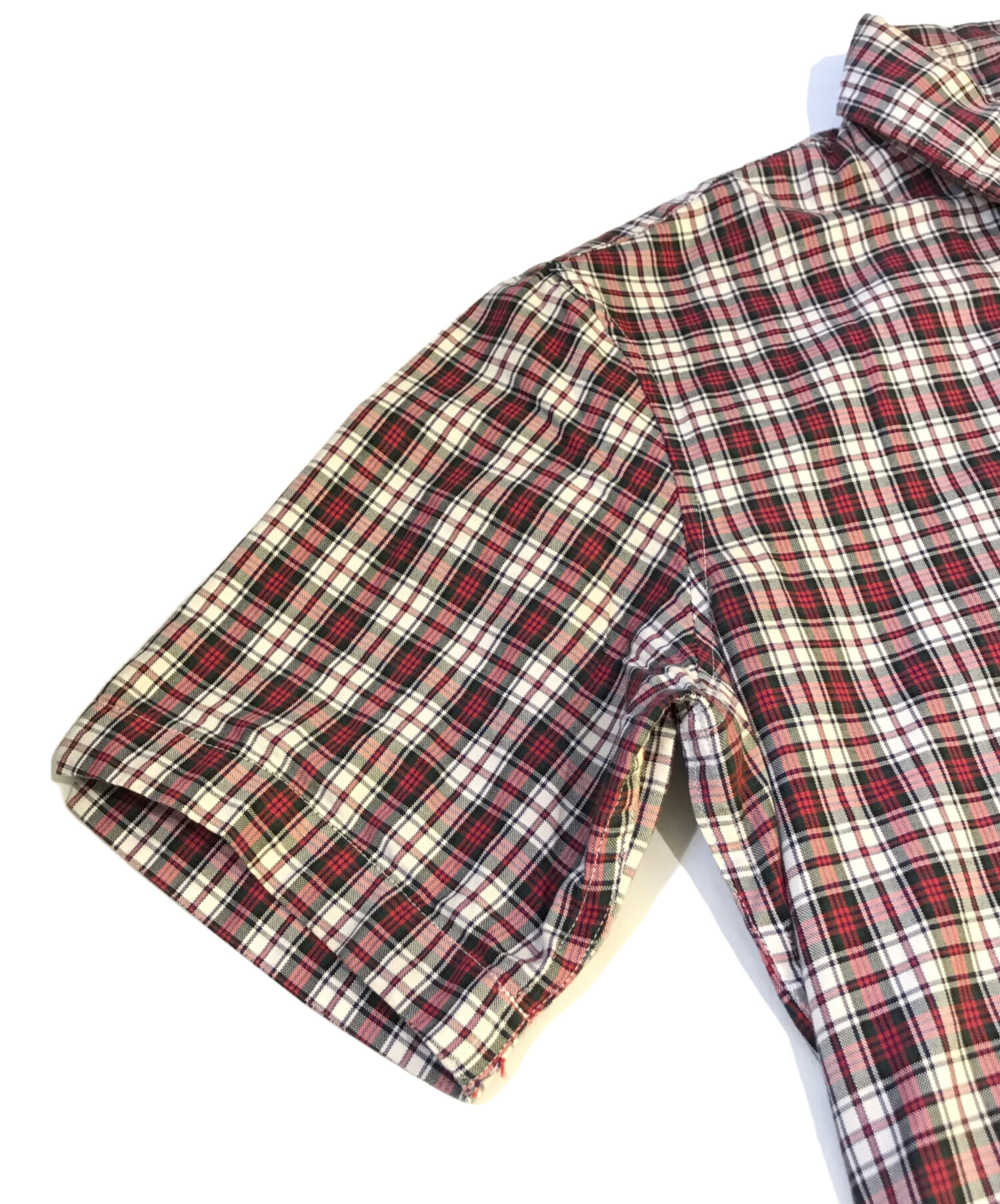 中古・古着通販】DSQUARED2 (ディースクエアード) 半袖チェックシャツ