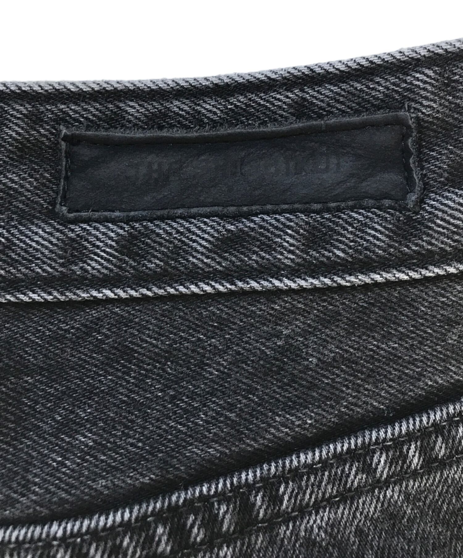 中古・古着通販】SHISHIKUI (シシクイ) Daco デニムパンツ ブラック