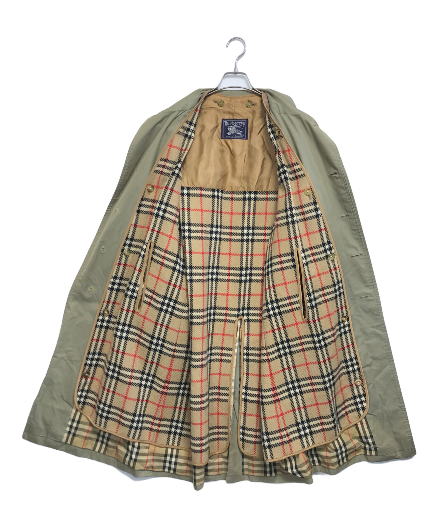 中古・古着通販】Burberry's (バーバリーズ) ライナー付き裏地ノヴァ