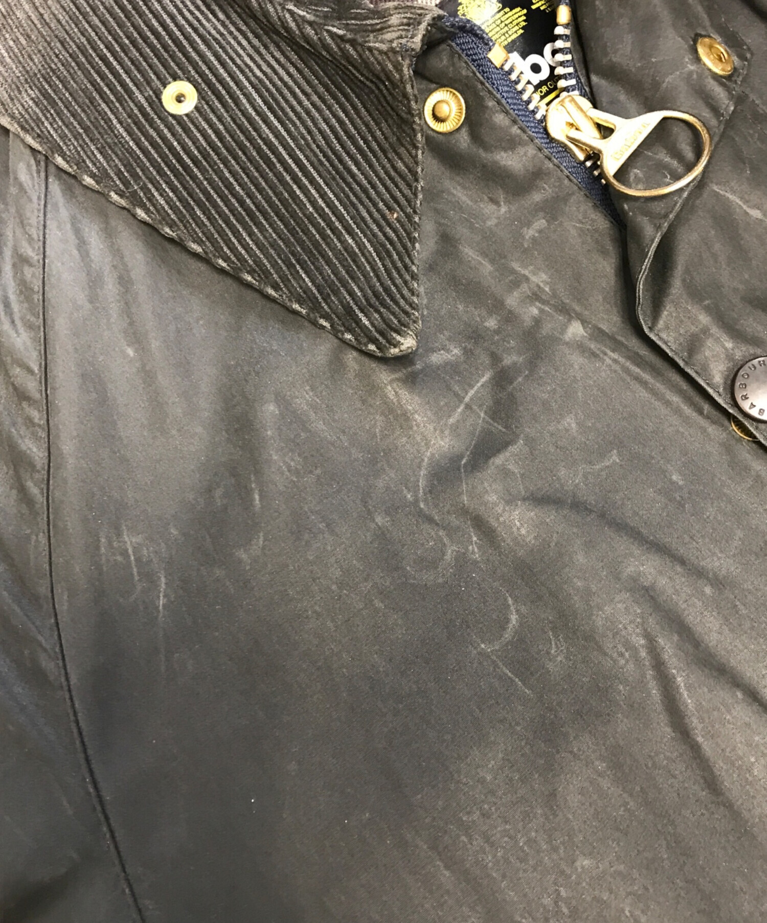 中古・古着通販】Barbour (バブアー) オイルドジャケット ブラック