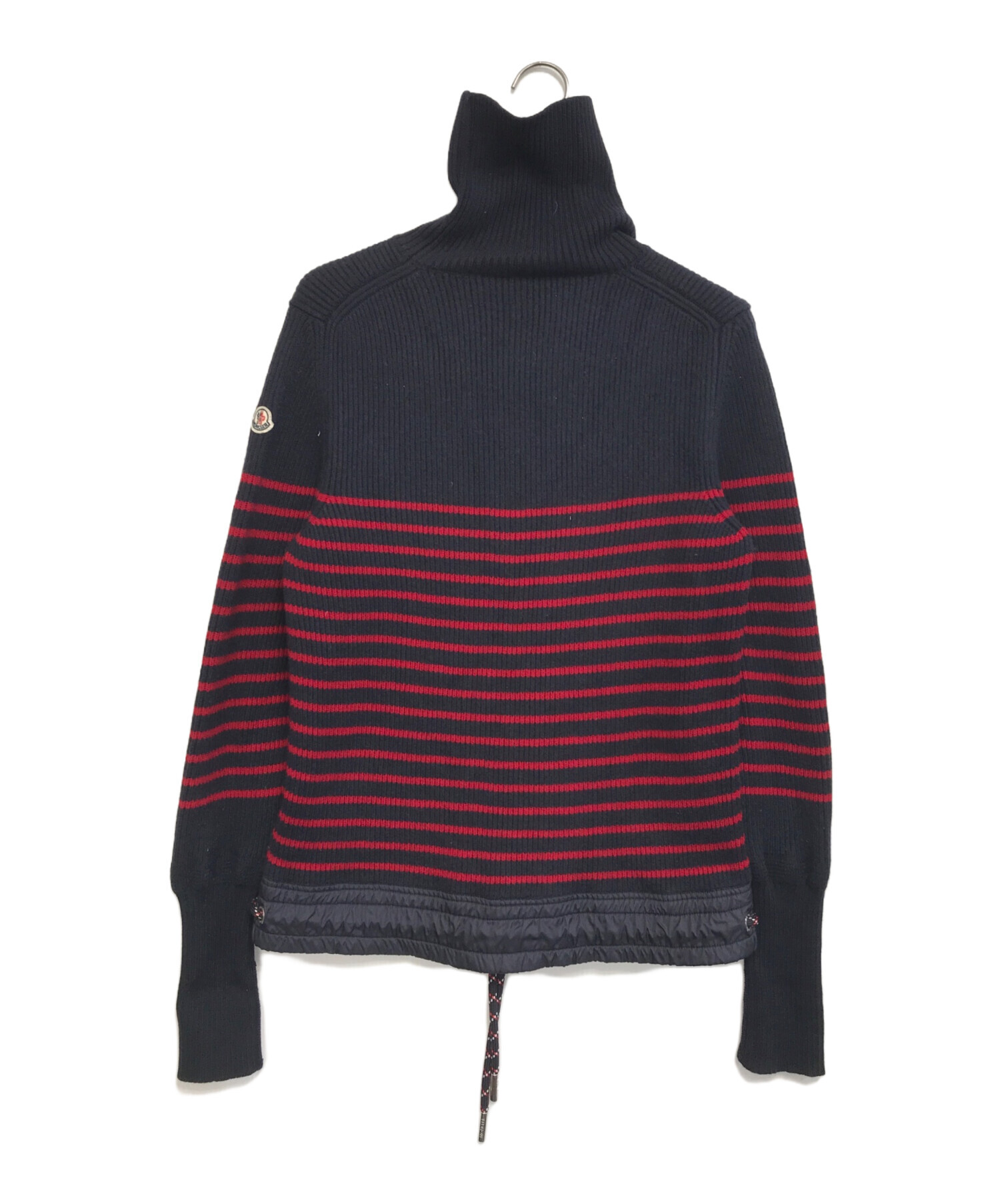 中古・古着通販】MONCLER (モンクレール) ボーダータートルネック