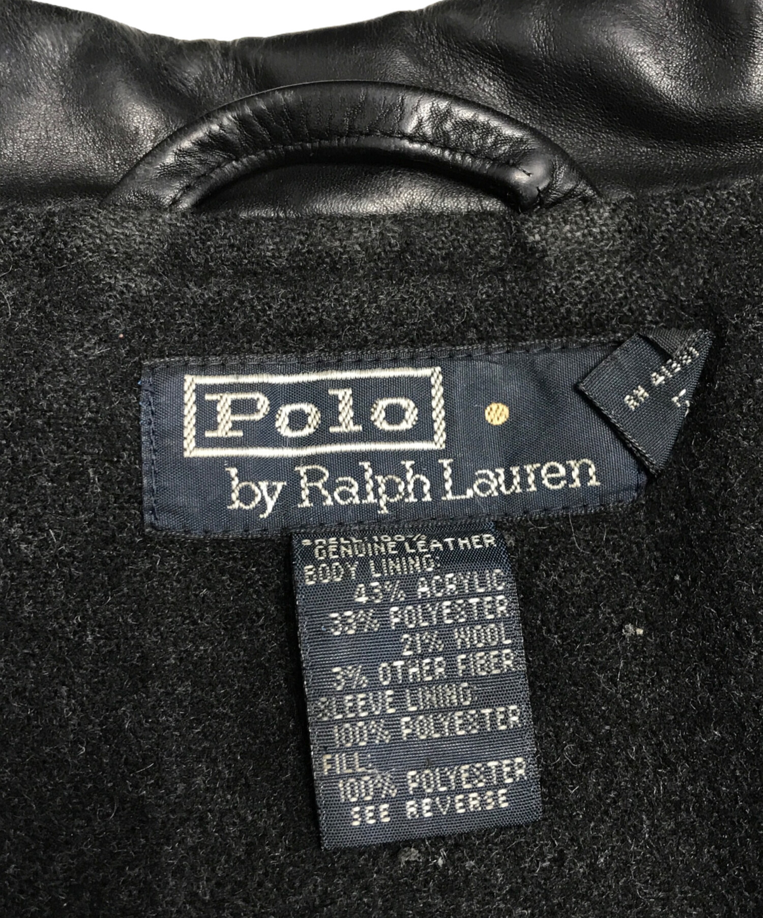 中古・古着通販】POLO RALPH LAUREN (ポロ・ラルフローレン) レザー