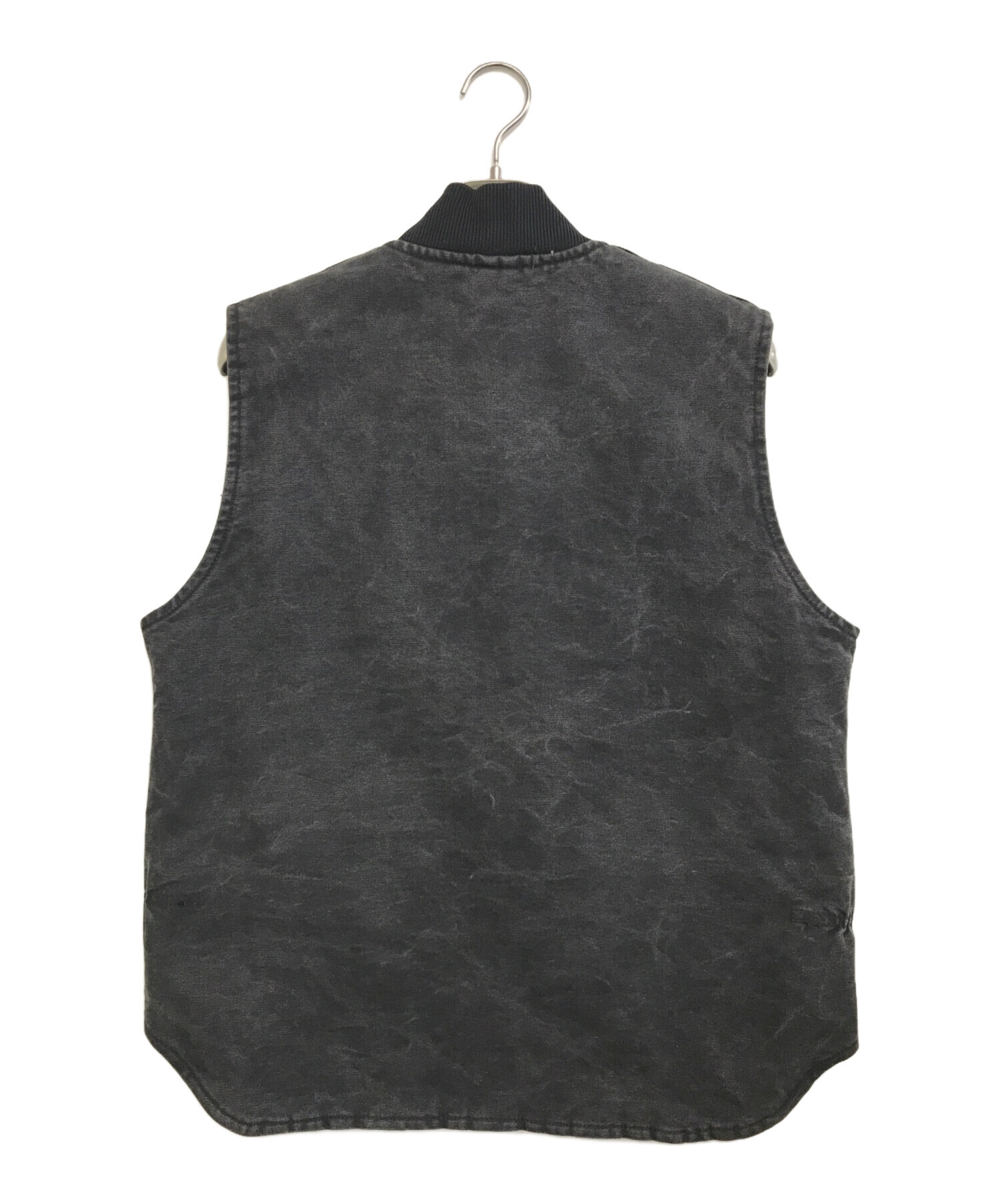 【carhartt/カーハート】00s USA製 ダックベスト ブラック USA製 カーハート 企業刺繍 ダックベスト 00's “Carhartt” Duck Vest