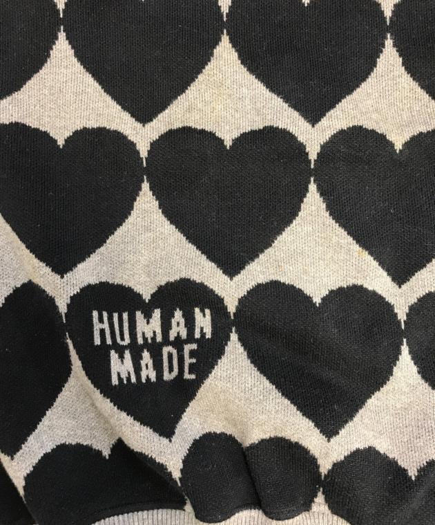HUMANMADE ハート柄ニット 中古・古着通販】HUMAN MADE (ヒューマンメイド) ハート柄ニット