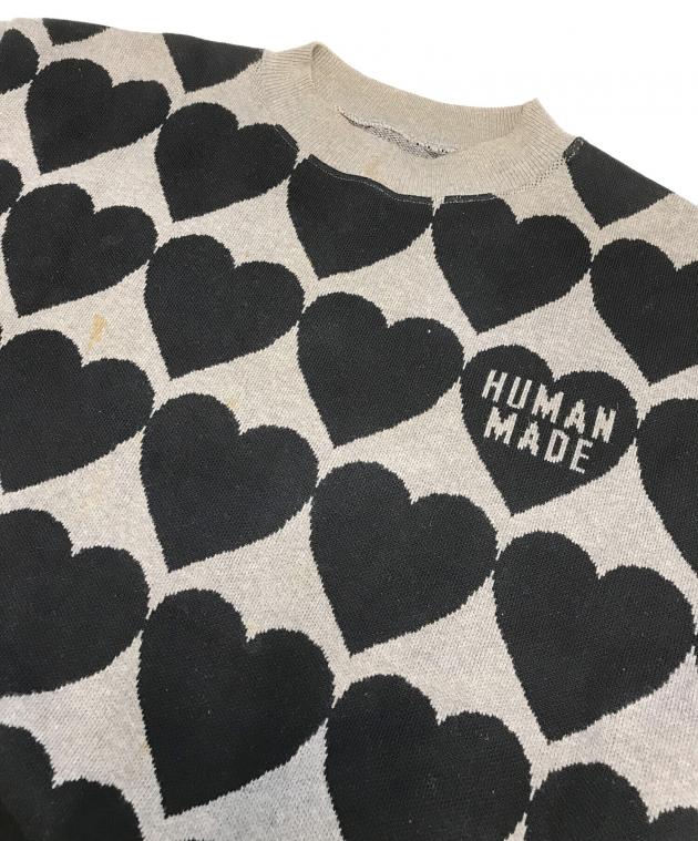 HUMAN MADE ヒューマンメイド⭐︎ハートワンポイントニット HUMAN MADE ヒューマンメイド⭐︎ハートワンポイントニット