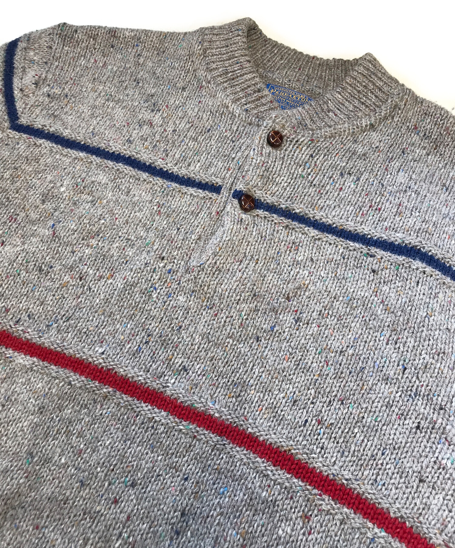 90s〜Pedleton ペンドルトン ウール ヘンリーネック セーター 90s〜Pedleton ペンドルトン ウール ヘンリーネック セーター