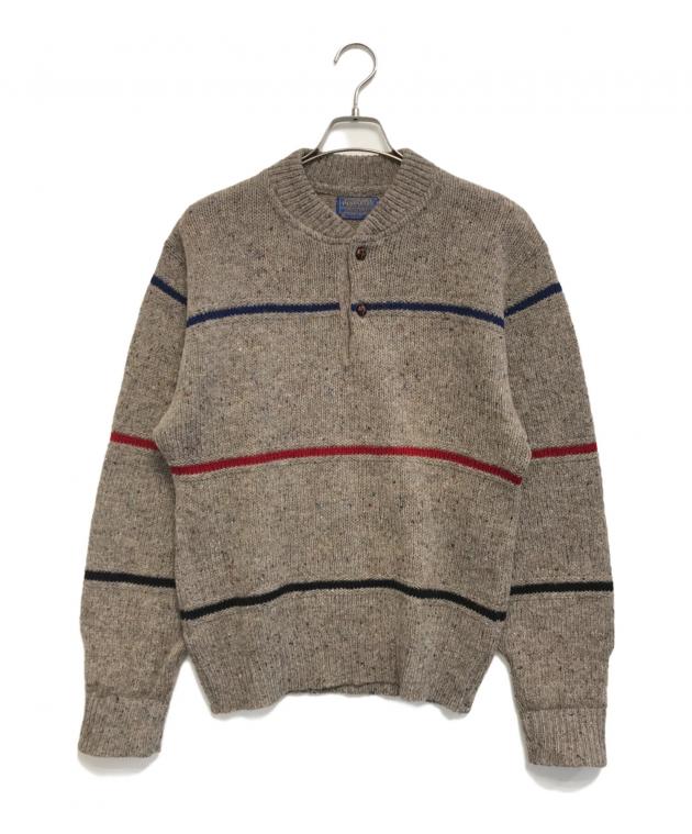 中古・古着通販】PENDLETON (ペンドルトン) ヘンリーネックニット