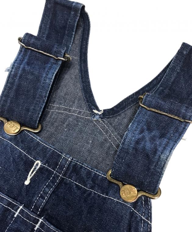 中古・古着通販】LEE (リー) デニムオーバーオール インディゴ サイズ