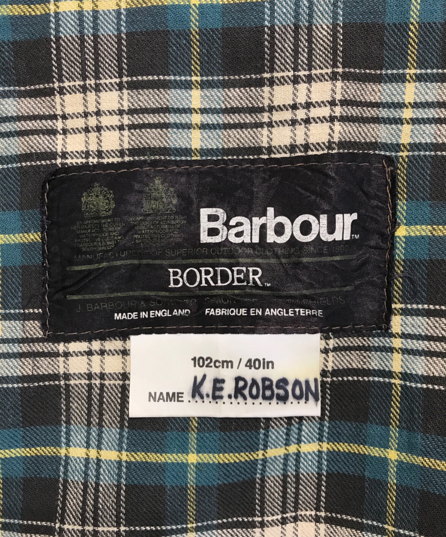 中古・古着通販】Barbour (バブアー) オイルドジャケット カーキ