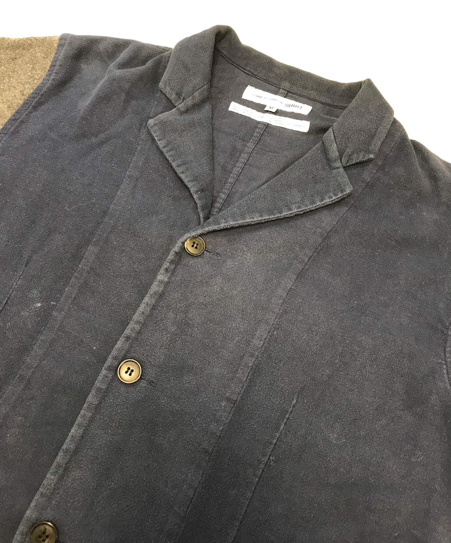 COMME des GARCONS SHIRT 3B コットン ジャケット 中古・古着通販】COMME des GARCONS SHIRT (コムデギャルソンシャツ