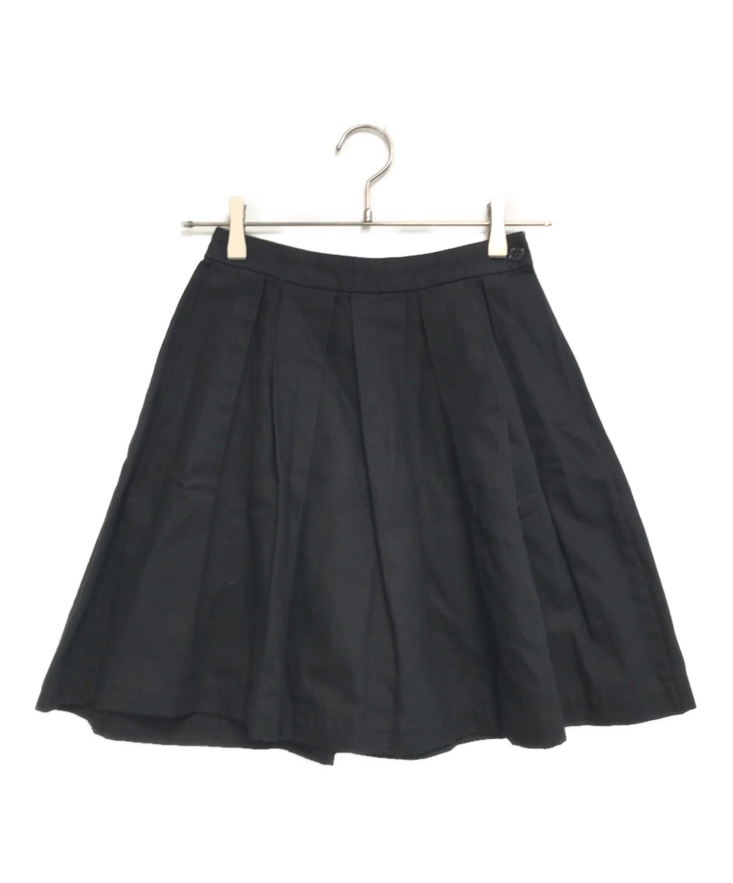 E9302トリココムデギャルソン　コットンリネン フレアスカート 中古・古着通販】tricot COMME des GARCONS (トリココムデギャルソン