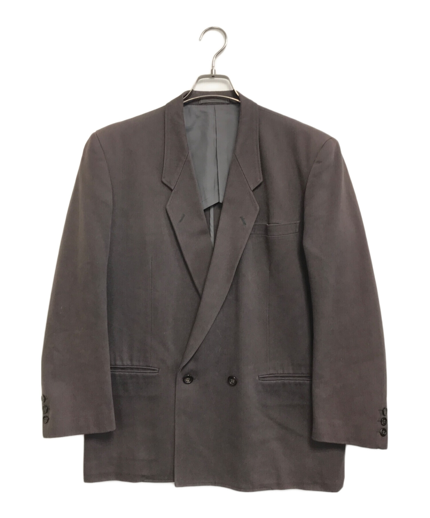 【コムデギャルソンオム】テーラードジャケット　グレー　2way ダブル　シング 中古・古着通販】COMME des GARCONS HOMME (コムデギャルソン オム