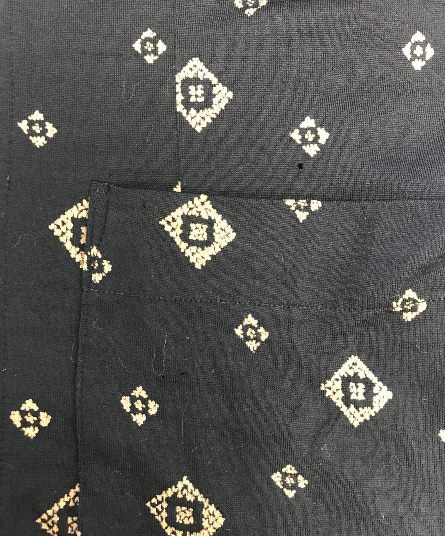 COMME des GARCONS ローブドシャンブル 総柄テーラードジャケット 中古・古着通販】ROBE DE CHAMBRE COMME DES GARCONS (ローブド