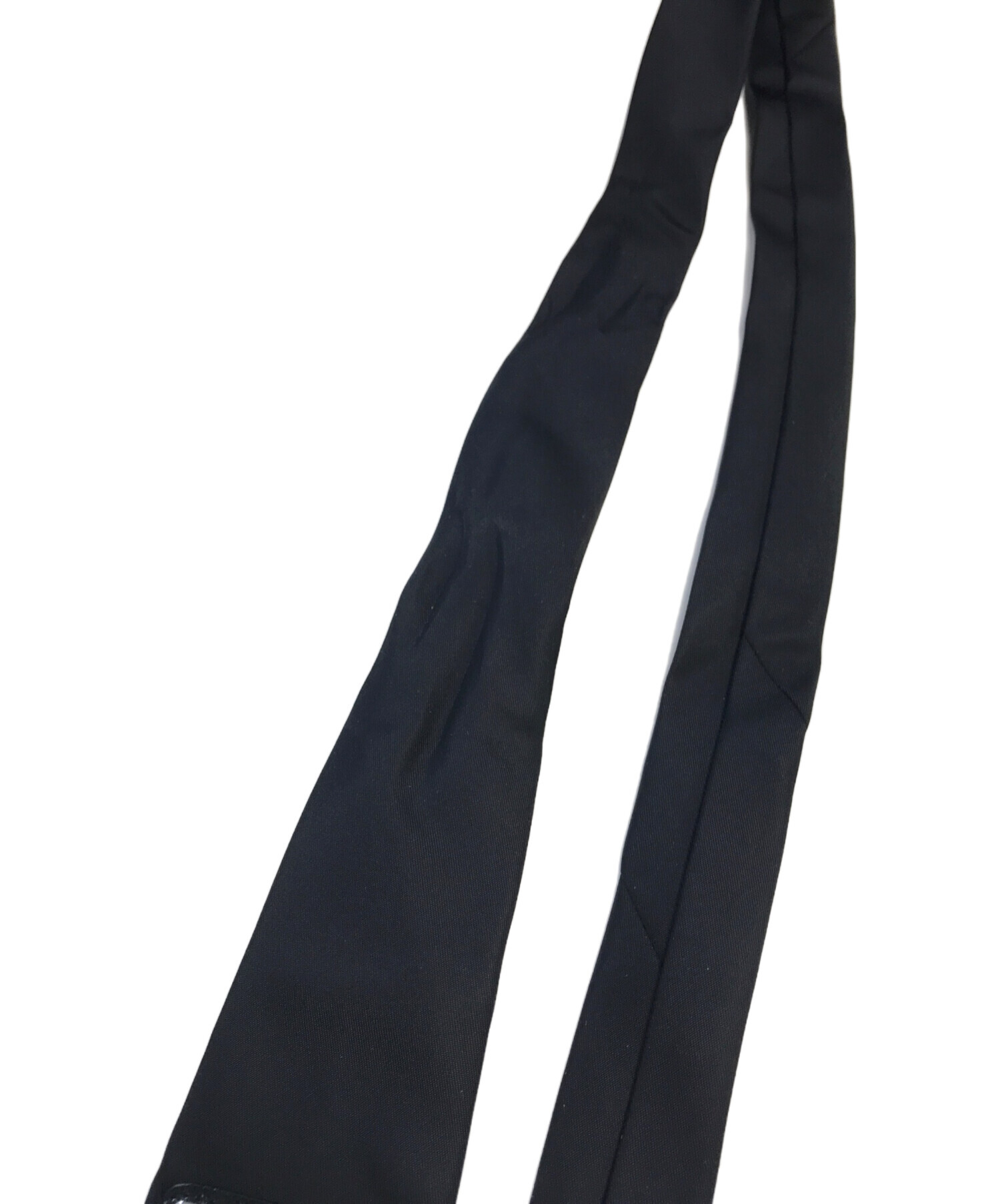 中古・古着通販】PRADA (プラダ) 三角ロゴプレートネクタイ サイズ