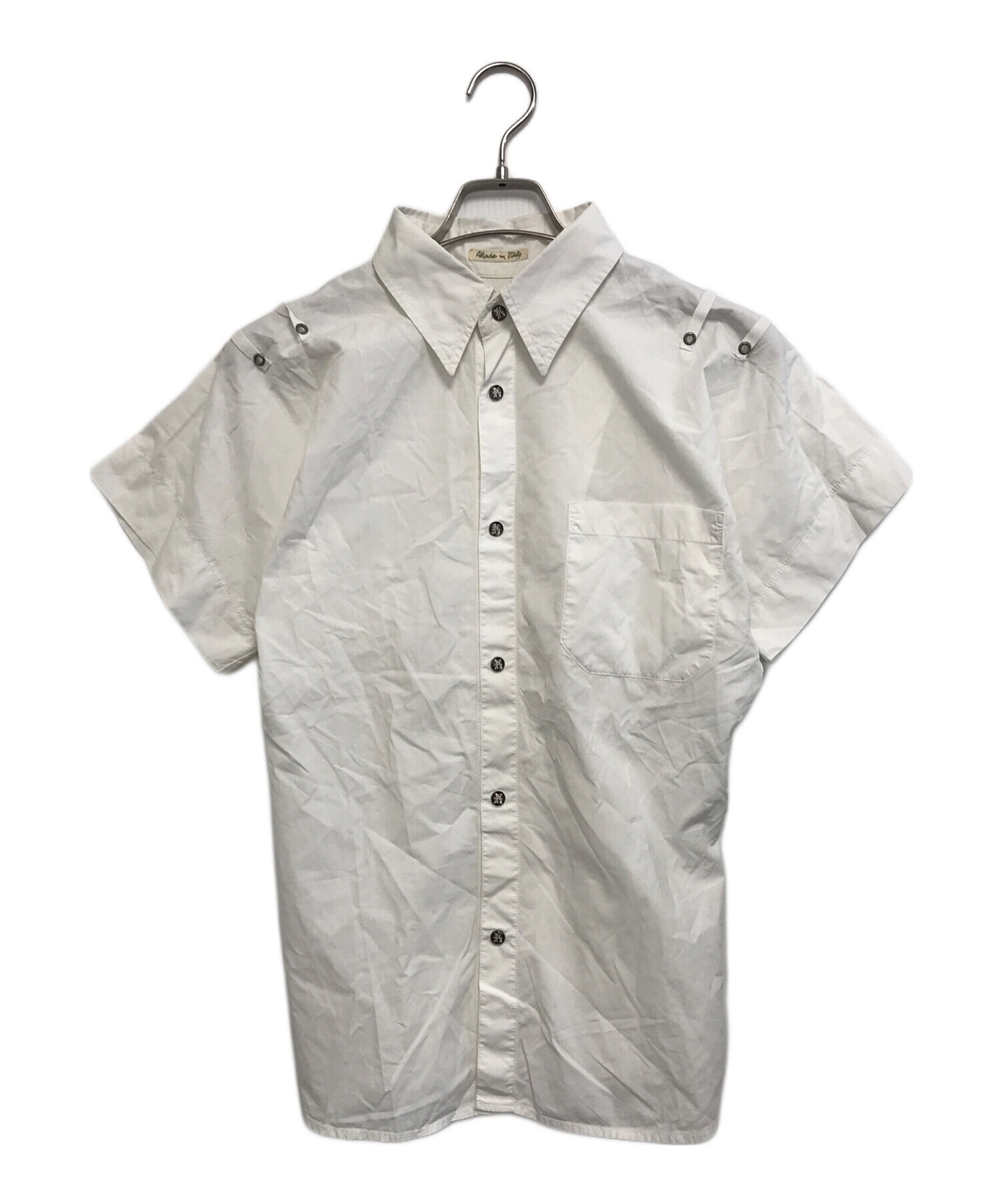 中古・古着通販】JPG (ジャンポールゴルチエ) デザインシャツ ホワイト