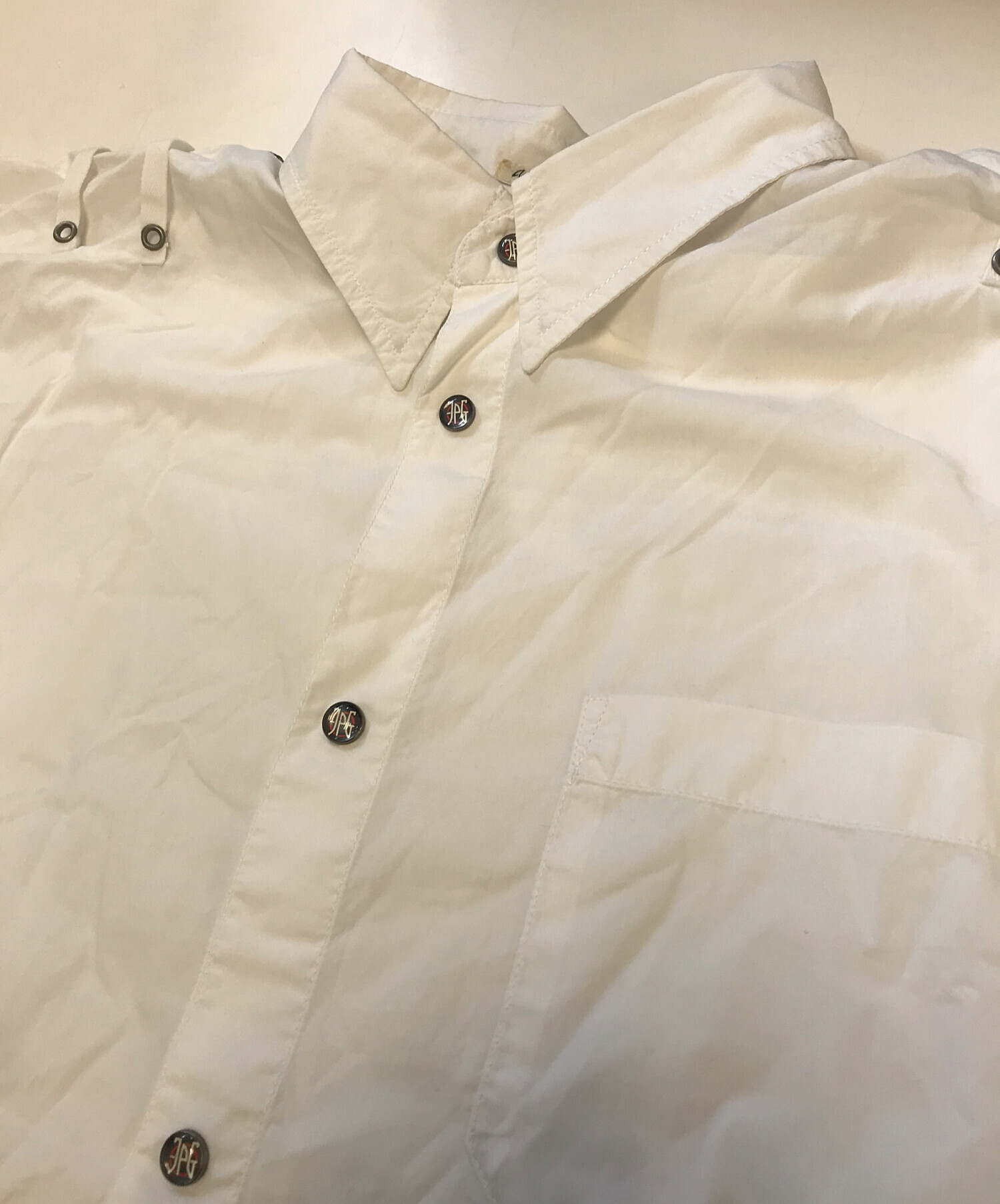 【未使用級✨】ジャンポールゴルチエ テクスチャ加工 JPGデザイン ヴィンテージ 最新 【未使用級✨】ジャンポールゴルチエ テクスチャ加工 JPGデザイン