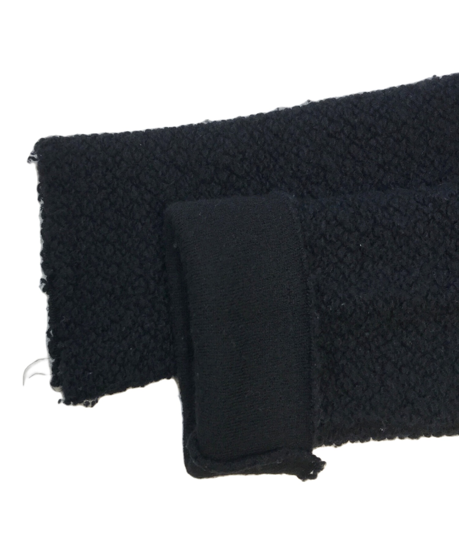 COMME des GARCONS ブラック ジャケット　ウール混　変形 中古・古着通販】COMME des GARCONS (コムデギャルソン) 変形ウール