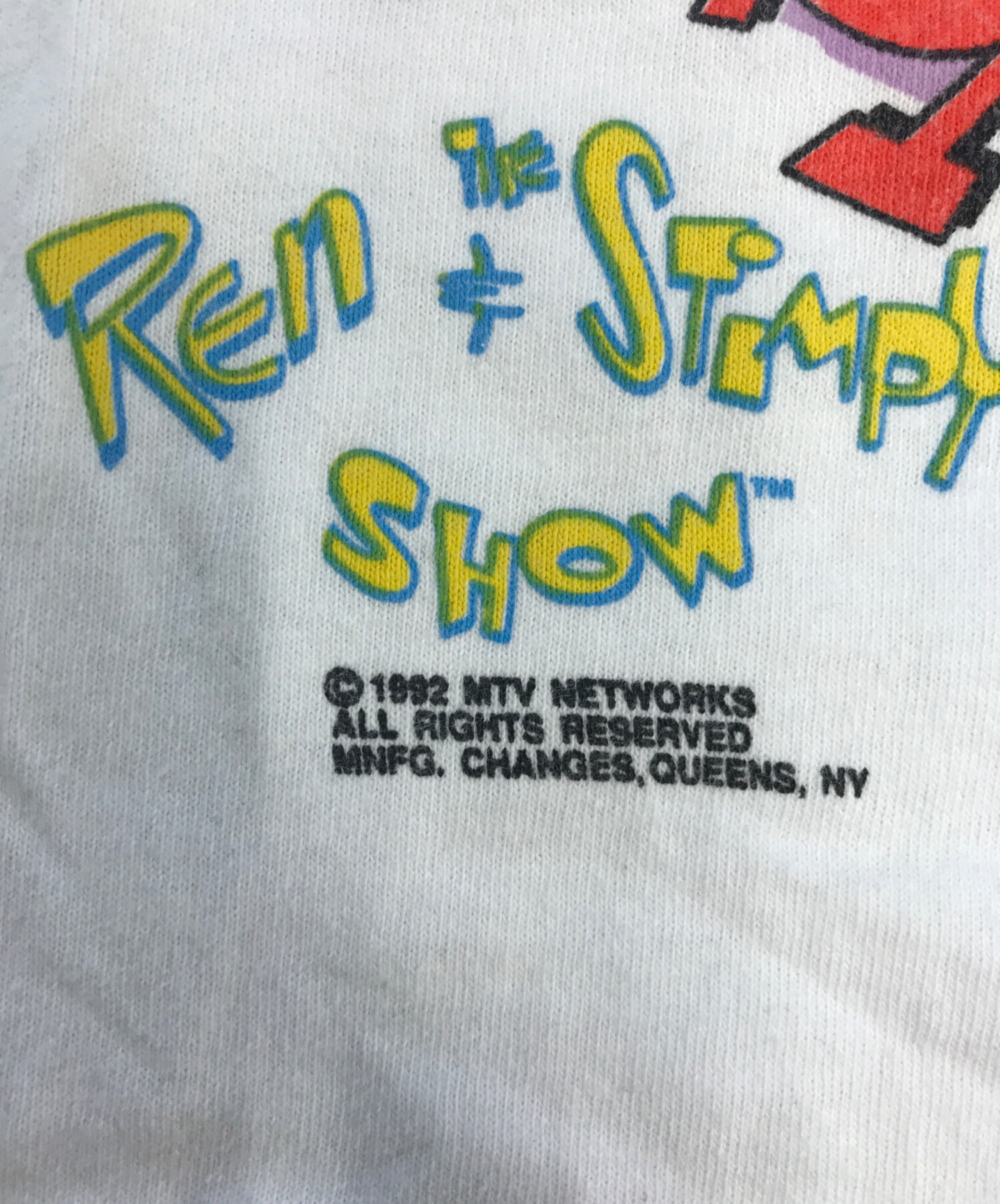 中古・古着通販】キャラクターTシャツ (キャラクターTシャツ) 90s 