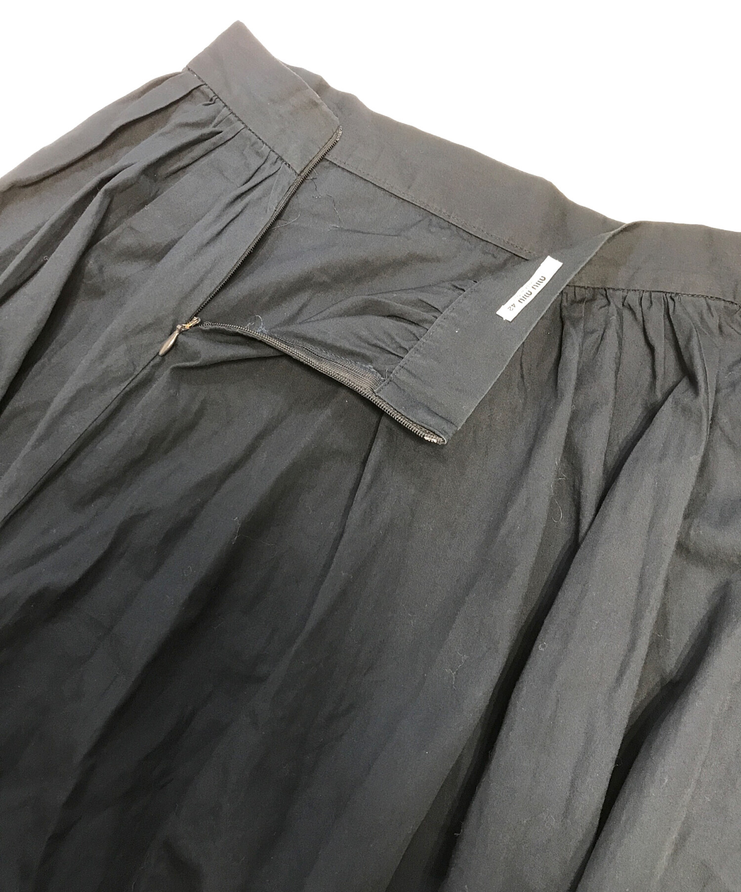 中古・古着通販】MIU MIU (ミュウミュウ) デザインフリルスカート