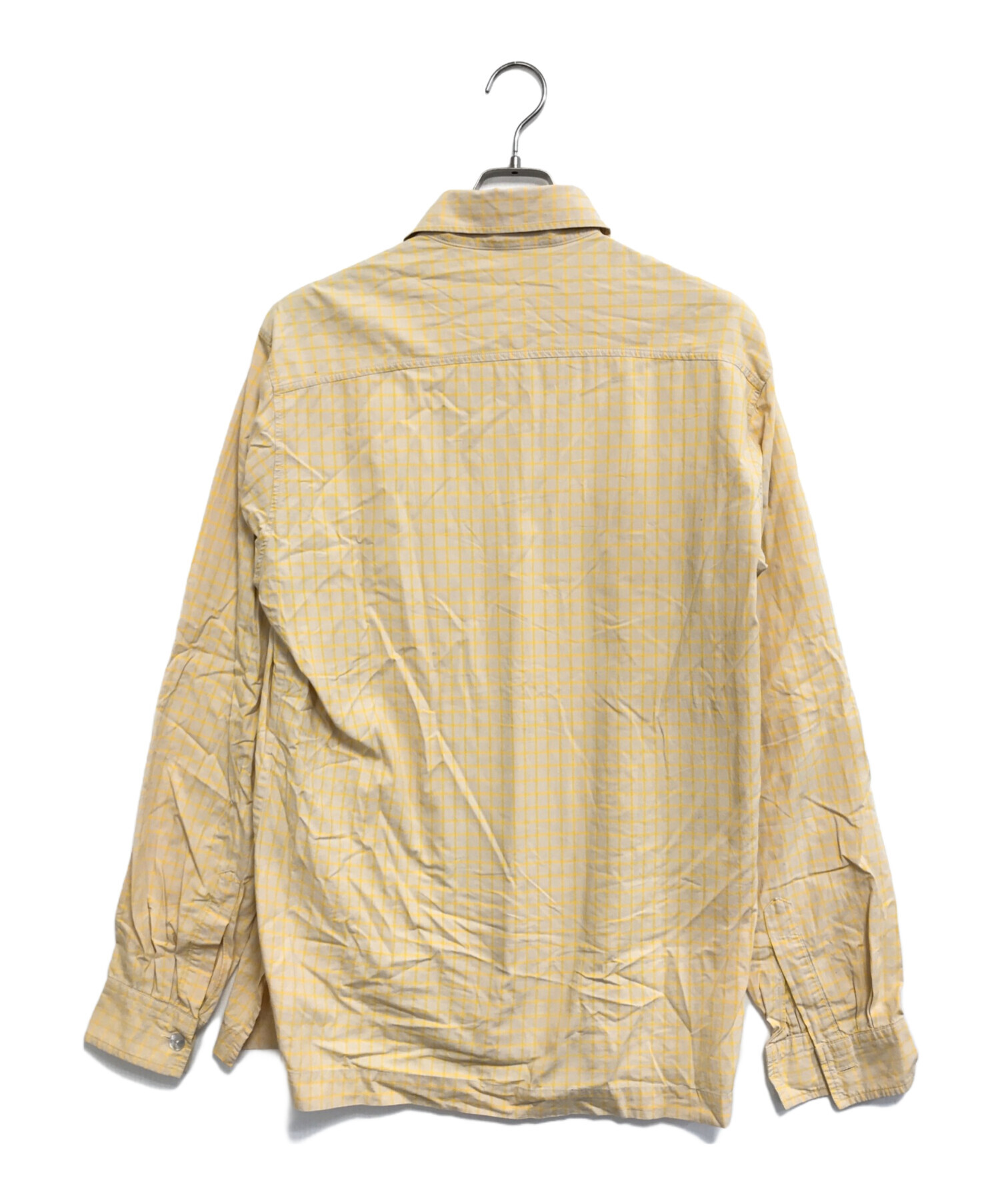DRIES VAN NOTEN ドリスヴァンノッテン ブラウス XS 黄 【古着】【中古】【送料無料】 中古・古着通販】DRIES VAN NOTEN (ドリスヴァンノッテン) オーバー