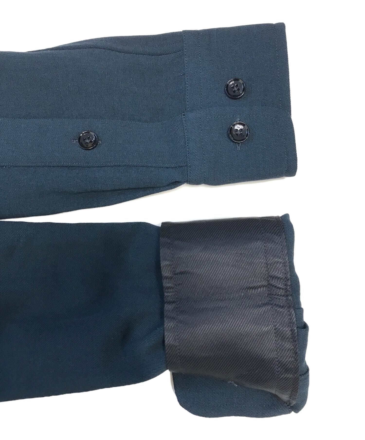 中古・古着通販】LEMAIRE (ルメール) シャツ グリーン サイズ:34