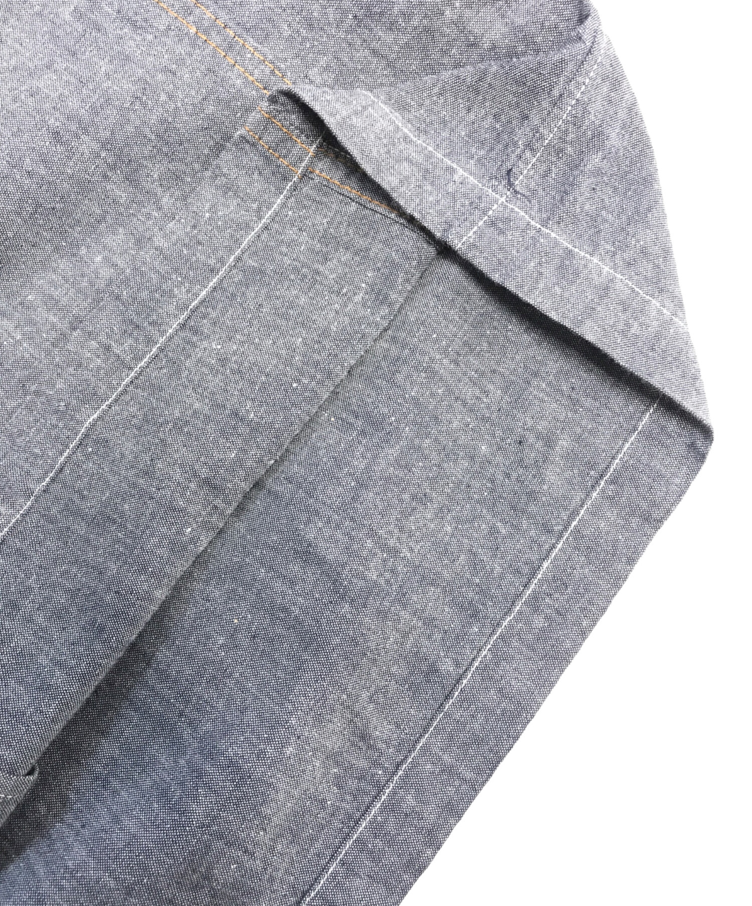 コムデギャルソン レーヨンシャツ オープンカラー 中古・古着通販】COMME des GARCONS HOMME (コムデギャルソン オム