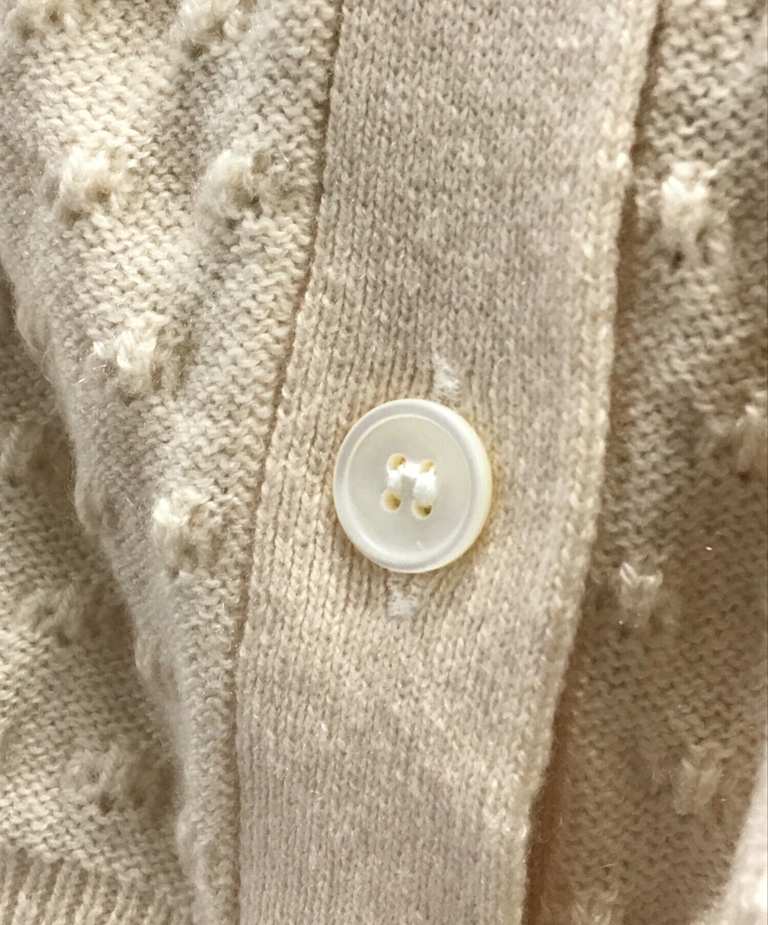 中古・古着通販】MIU MIU (ミュウミュウ) ノーカラーニット